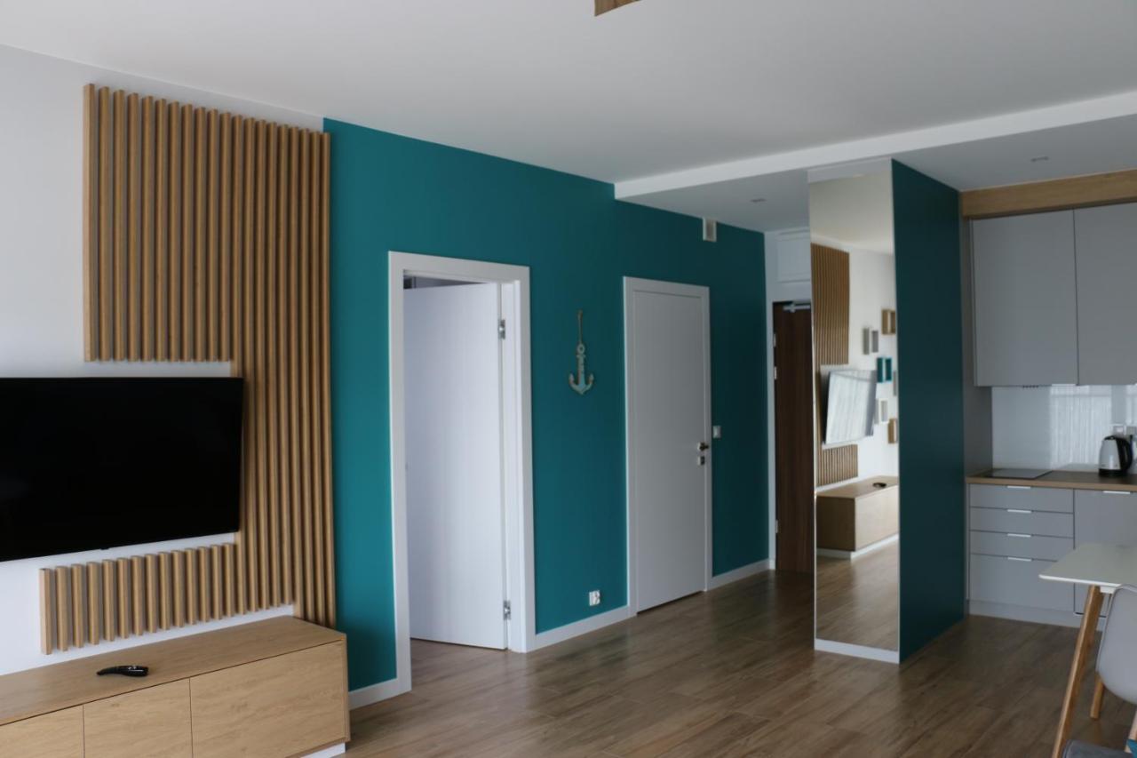 Turkusowa Liwia Apartman Pogorzelica  Kültér fotó